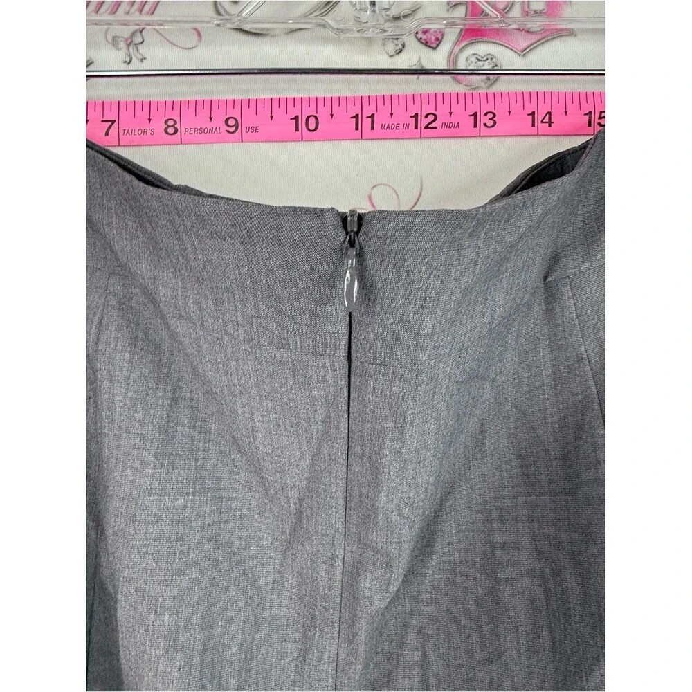 Tobias skirt pencil style grey Gray Midi Pencil Skirt new